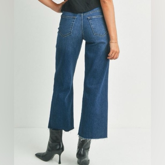 (T7) JBD High-Rise Skinny Wide-Leg Jeans, Women's Size 7 - Picture 14 of 15